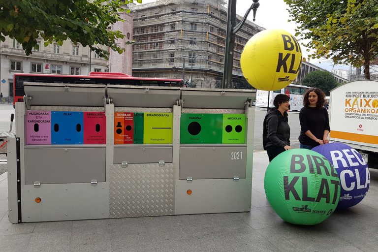 Nerabeak birziklapenaren inguruan sentsibilizatzeko kanpaina